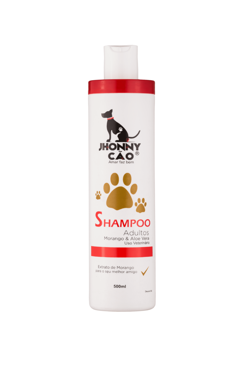 Shampoo Adultos - Morango & Aloe Vera 500 ml