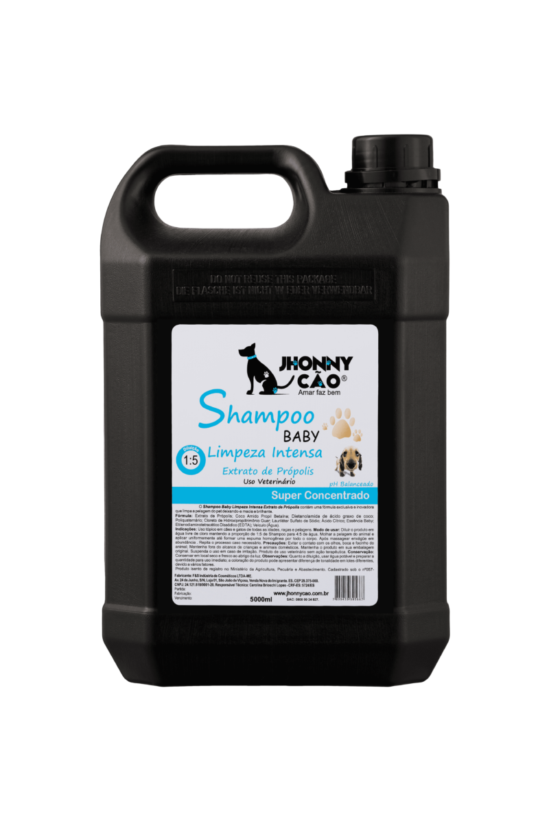 Shampoo Limpeza Intensa Baby 5 Litros
