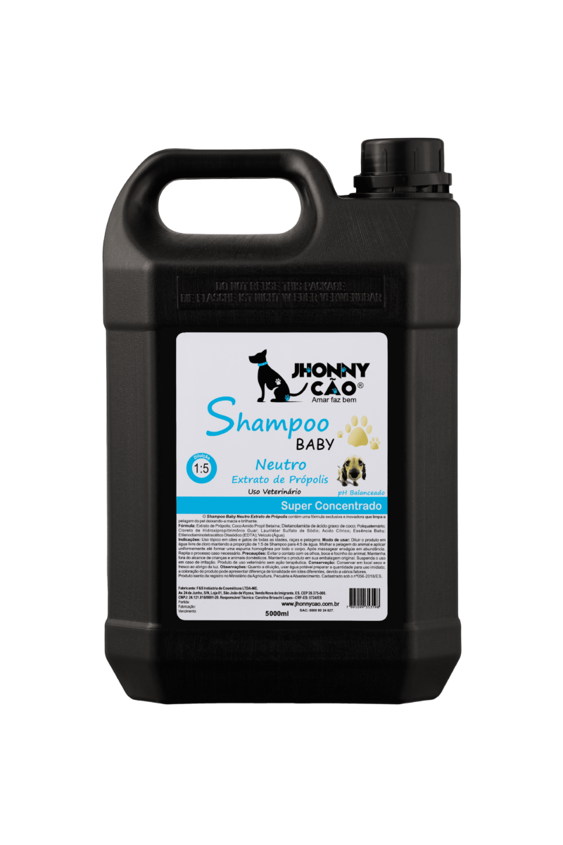 Shampoo Neutro Baby 5 Litros